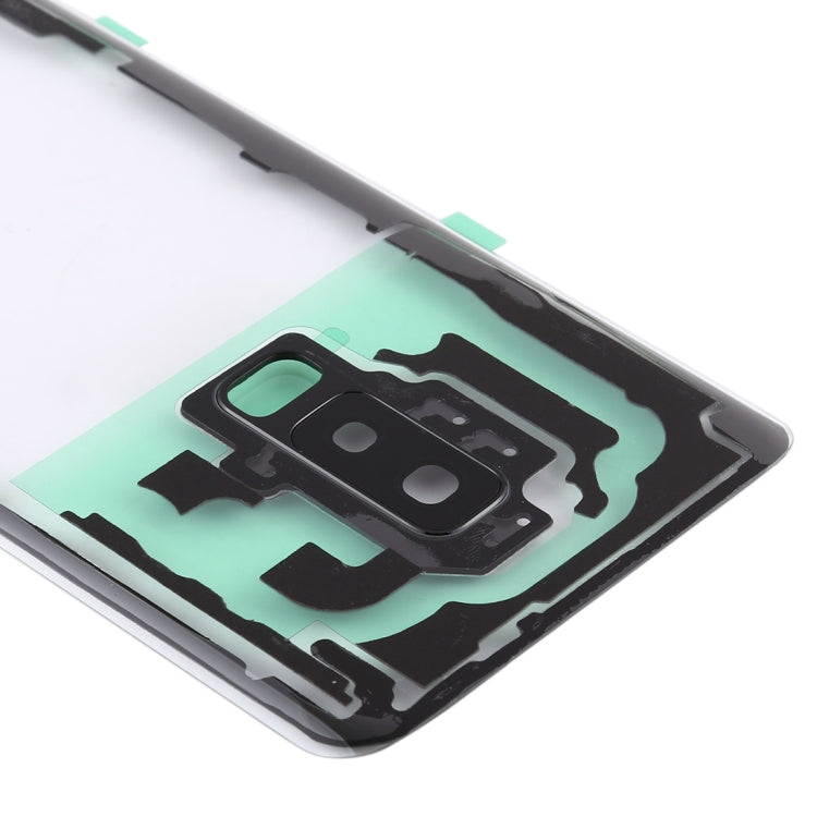 Couvercle arrière de batterie Transparent avec couvercle d'objectif d'appareil photo, pour Samsung Galaxy S9 + / G965F G965F/DS G965U G965W G9650