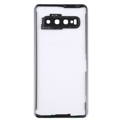 Couvercle arrière de batterie Transparent avec couvercle d'objectif d'appareil photo, pour Samsung Galaxy S10 G973F/DS G973U G973 SM-G973