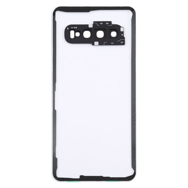 Couvercle arrière de batterie Transparent avec couvercle d'objectif d'appareil photo, pour Samsung Galaxy S10 G973F/DS G973U G973 SM-G973