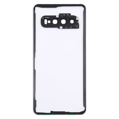 Couvercle arrière de batterie Transparent avec couvercle d'objectif d'appareil photo, pour Samsung Galaxy S10 G973F/DS G973U G973 SM-G973