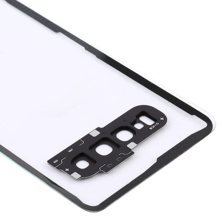 Couvercle arrière de batterie Transparent avec couvercle d'objectif d'appareil photo, pour Samsung Galaxy S10 G973F/DS G973U G973 SM-G973