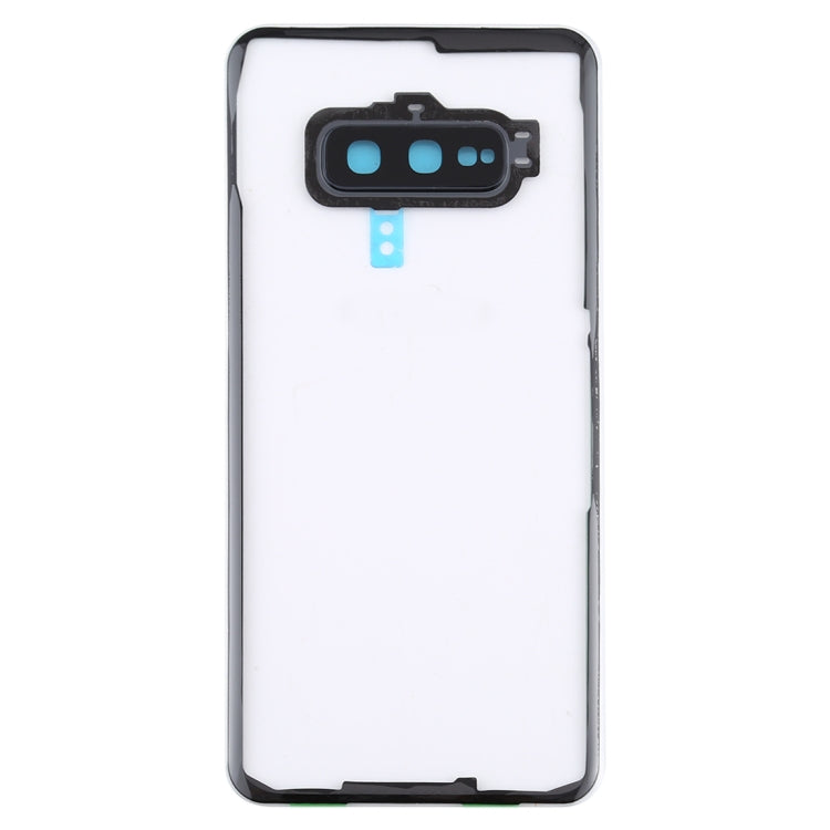 Couvercle arrière de batterie Transparent avec couvercle d'objectif d'appareil photo, pour Samsung Galaxy S10e / G970F/DS G970U G970W SM-G9700