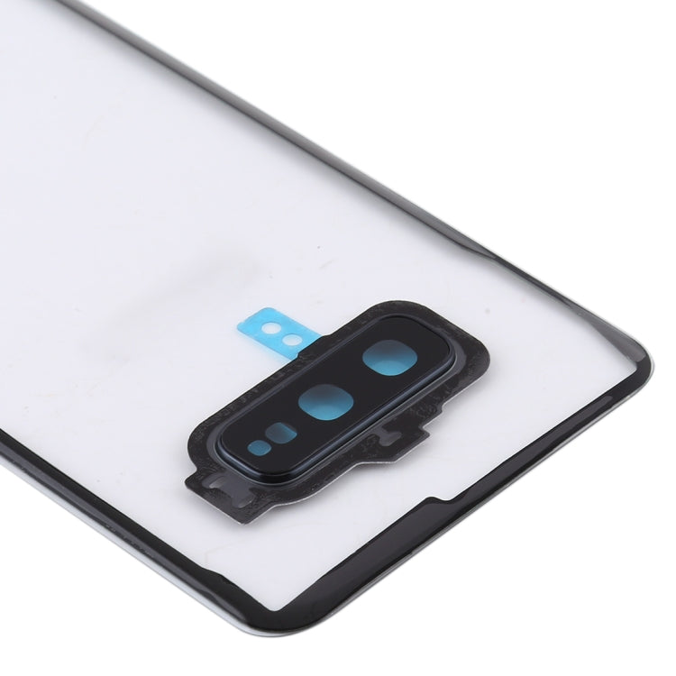 Couvercle arrière de batterie Transparent avec couvercle d'objectif d'appareil photo, pour Samsung Galaxy S10e / G970F/DS G970U G970W SM-G9700