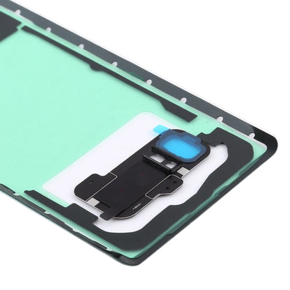 Pour Samsung Galaxy Note 8/N950F N950FD N950U N950W N9500 N950N couvercle arrière de batterie Transparent avec couvercle d'objectif d'appareil photo