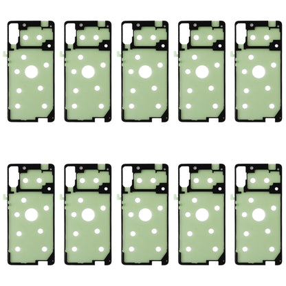 Pour Galaxy A7 (2018) / A750 10pcs adhésif de couverture de boîtier arrière