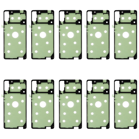 Pour Galaxy A7 (2018) / A750 10pcs adhésif de couverture de boîtier arrière