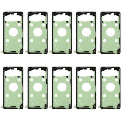Pour Galaxy S10 10pcs adhésif de couverture de boîtier arrière