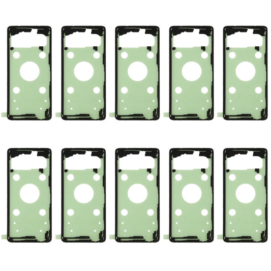 Pour Galaxy S10 10pcs adhésif de couverture de boîtier arrière