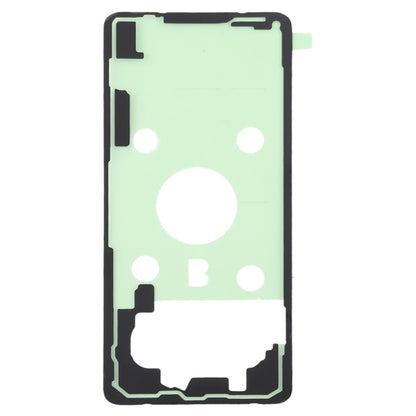 Pour Galaxy S10 + 10 pièces adhésif de couverture de boîtier arrière