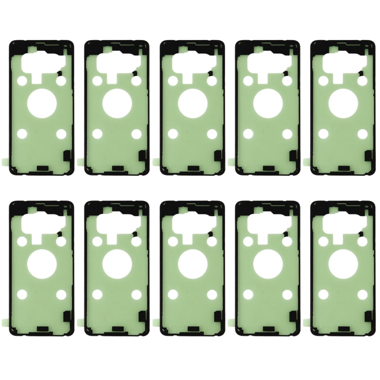 Pour Galaxy S10e 10 pièces adhésif de couverture de boîtier arrière