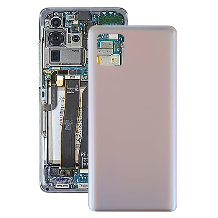 Pour Samsung Galaxy A91 Couvercle arrière de la batterie