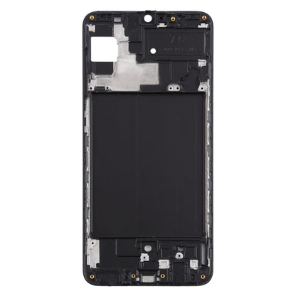 Pour Samsung Galaxy A70s, boîtier avant, cadre LCD, plaque de lunette