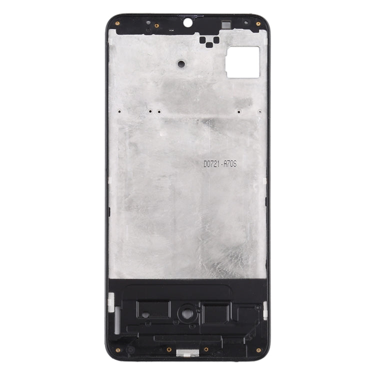 Pour Samsung Galaxy A70s, boîtier avant, cadre LCD, plaque de lunette