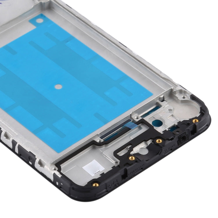 Pour Samsung Galaxy A01, boîtier avant, cadre LCD, plaque de lunette