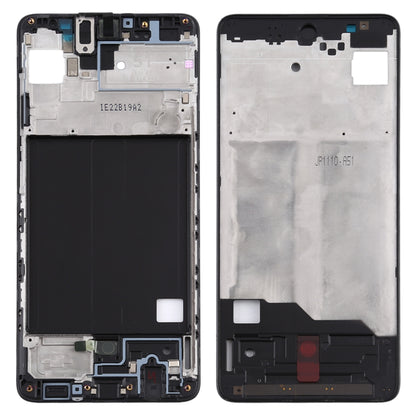 Pour Samsung Galaxy A51, boîtier avant, cadre LCD, plaque de lunette