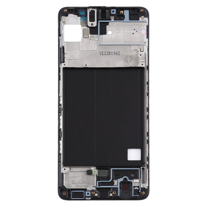 Pour Samsung Galaxy A51, boîtier avant, cadre LCD, plaque de lunette