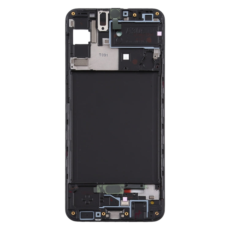 Pour Samsung Galaxy A30s, boîtier avant, cadre LCD, plaque de lunette