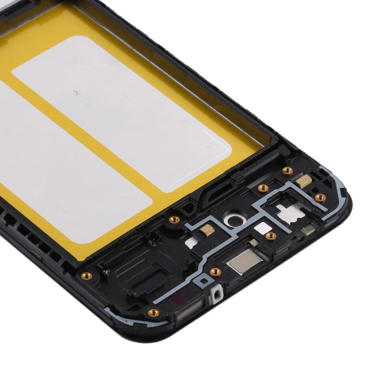 Pour Samsung Galaxy A10e, boîtier avant, cadre LCD, plaque de lunette