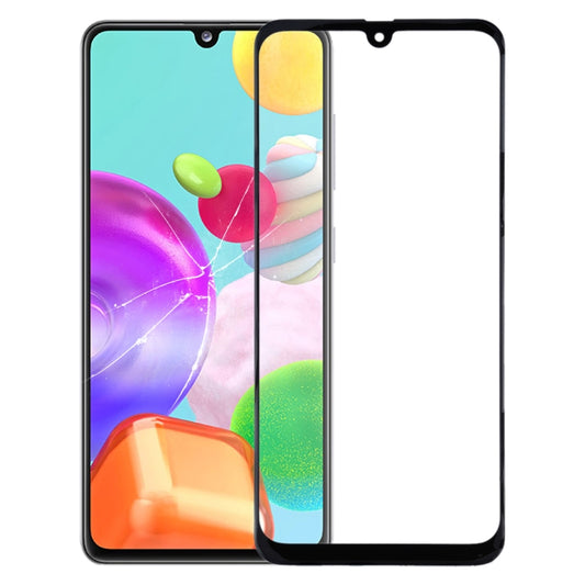 Pour Samsung Galaxy A41, lentille extérieure en verre de l'écran avant