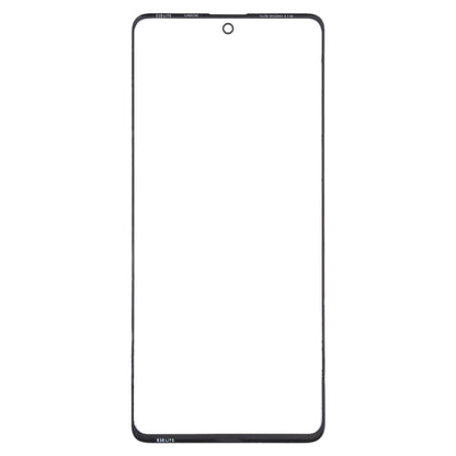 Pour Samsung Galaxy A71, lentille extérieure en verre de l'écran avant