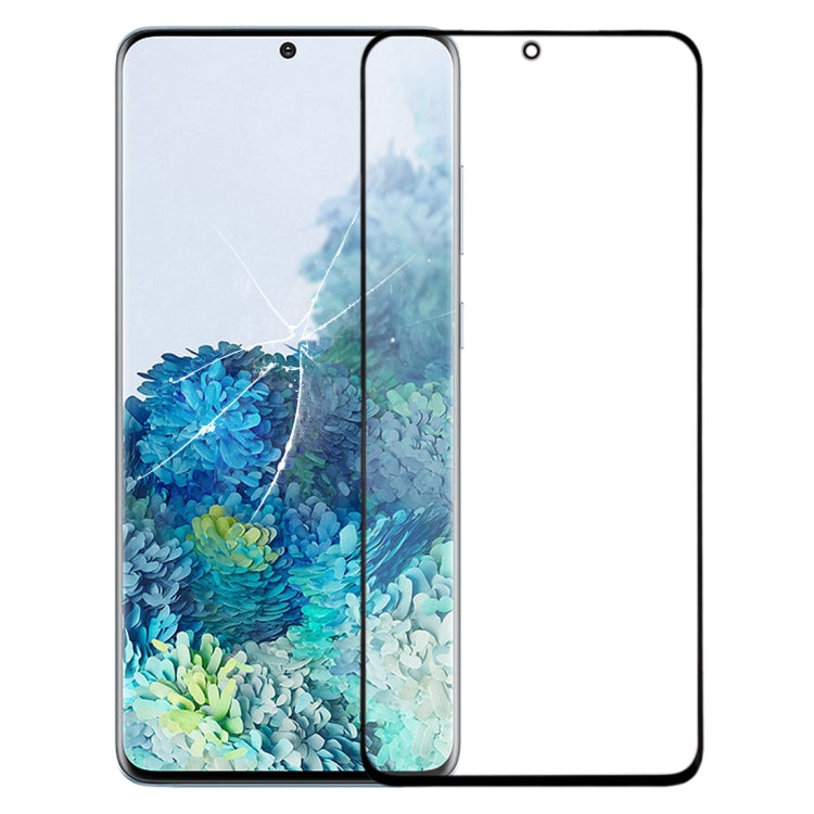Pour Samsung Galaxy S20+, lentille extérieure en verre de l'écran avant