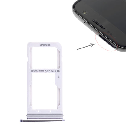 Pour Galaxy S7 2 Plateau de carte SIM / Plateau de carte Micro SD