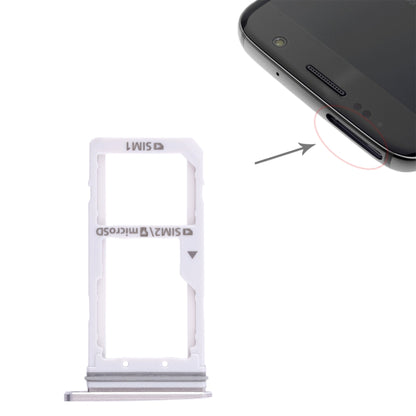 Pour Galaxy S7 2 Plateau de carte SIM / Plateau de carte Micro SD