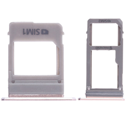 Pour Galaxy A520 / A720 2 Plateau pour carte SIM + Plateau pour carte Micro SD