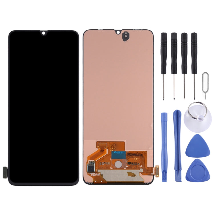 Écran LCD matériel Super AMOLED et assemblage complet de numériseur pour Samsung Galaxy A90 5G