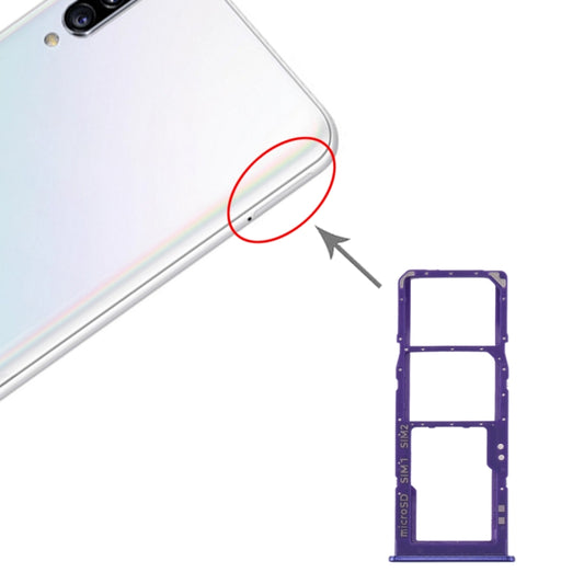 Pour Samsung Galaxy A30s Plateau de carte SIM + Plateau de carte SIM + Plateau de carte Micro SD