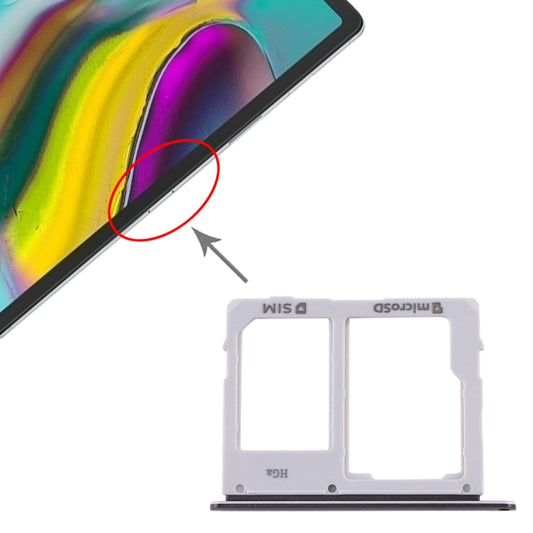 Pour Samsung Galaxy Tab S5e SM-T725 Plateau de carte SIM + Plateau de carte Micro SD