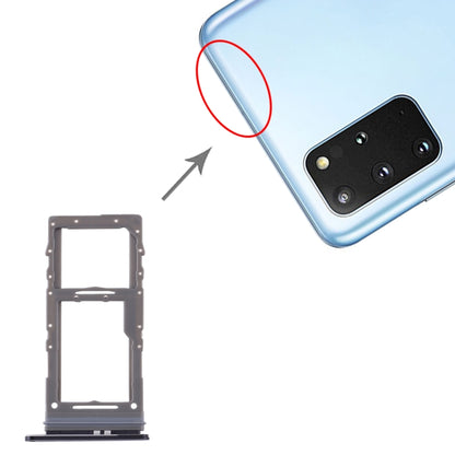 Pour Samsung Galaxy S20+ / Galaxy S20 Ultra Plateau pour carte SIM + Plateau pour carte Micro SD