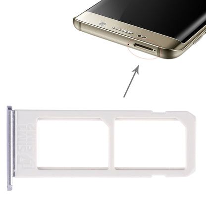 Pour Galaxy S6 Edge plus / S6 Edge + 2 plateau de carte SIM