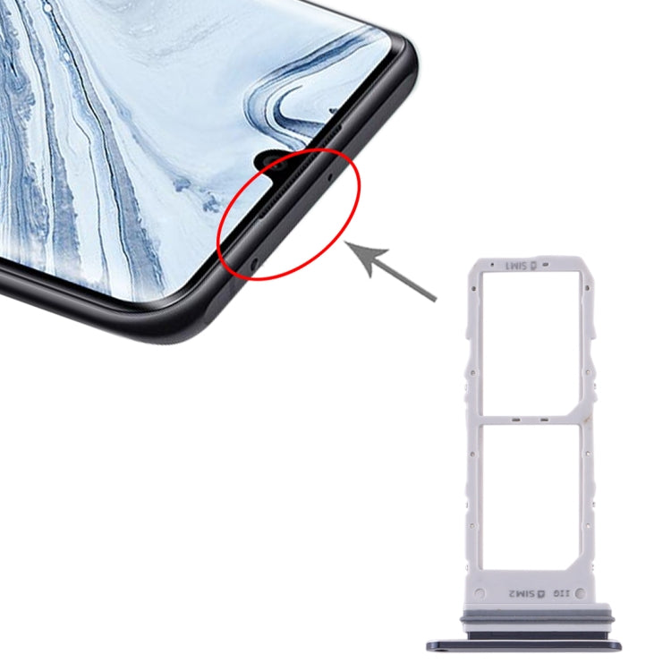 Pour Samsung Galaxy Note10 Plateau de carte SIM + Plateau de carte SIM