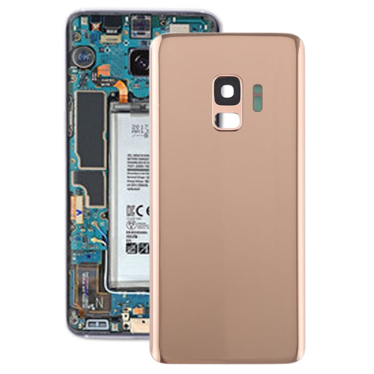 Pour couvercle arrière de batterie Galaxy S9 avec objectif d'appareil photo