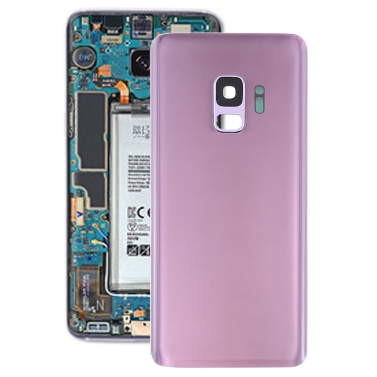 Pour couvercle arrière de batterie Galaxy S9 avec objectif d'appareil photo