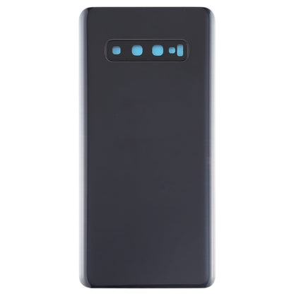 Pour Galaxy S10 + Cache arrière de la batterie avec objectif d'appareil photo