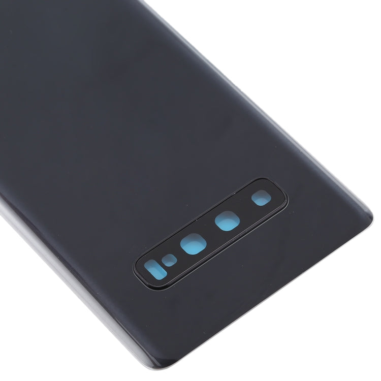 Pour Galaxy S10 + Cache arrière de la batterie avec objectif d'appareil photo