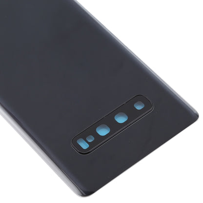 Pour Galaxy S10 + Cache arrière de la batterie avec objectif d'appareil photo
