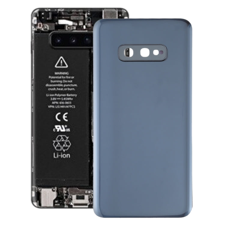Pour Galaxy S10e Couvercle arrière de la batterie avec objectif d'appareil photo