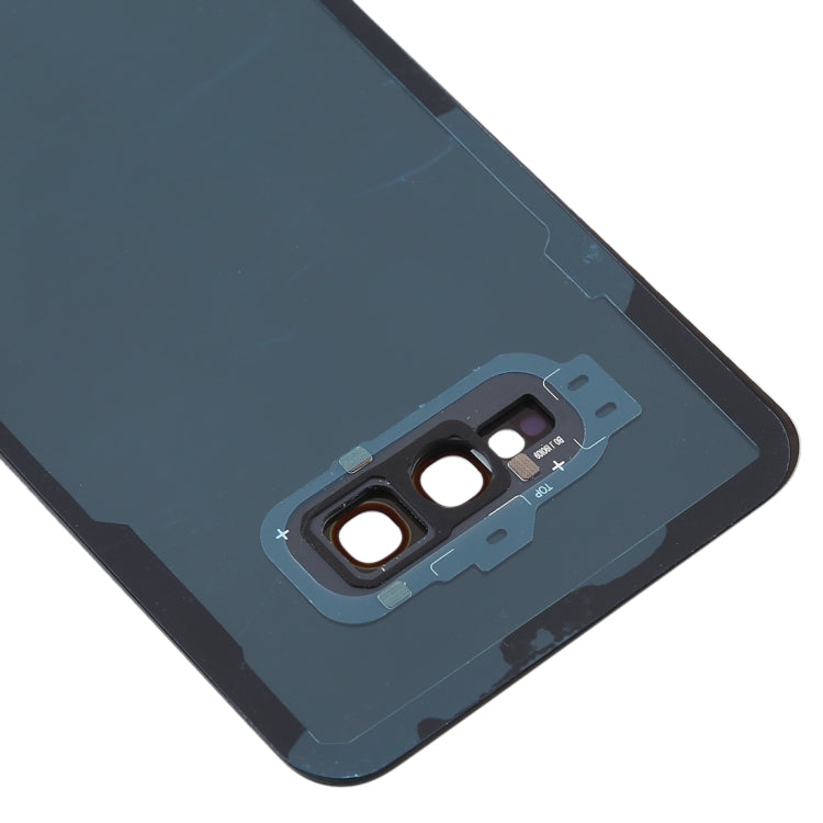 Pour Galaxy S10e Couvercle arrière de la batterie avec objectif d'appareil photo