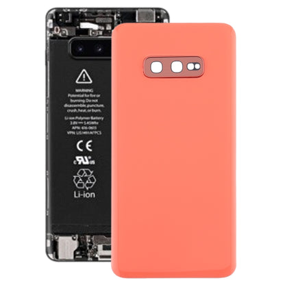 Pour Galaxy S10e Couvercle arrière de la batterie avec objectif d'appareil photo