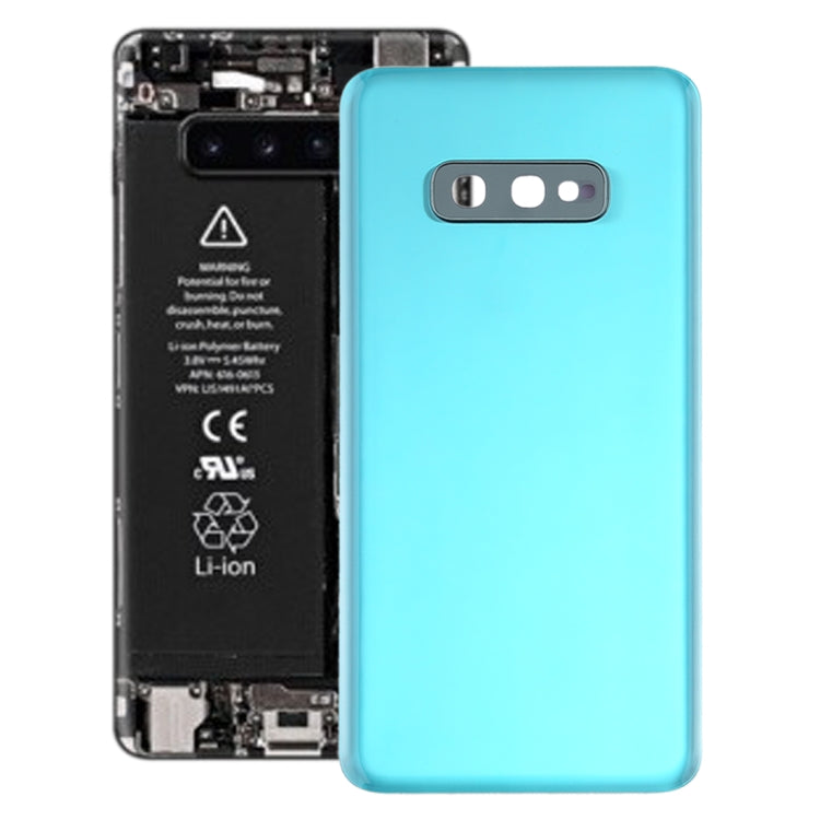 Pour Galaxy S10e Couvercle arrière de la batterie avec objectif d'appareil photo