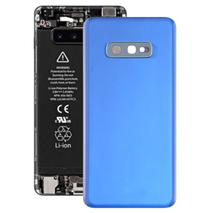 Pour Galaxy S10e Couvercle arrière de la batterie avec objectif d'appareil photo