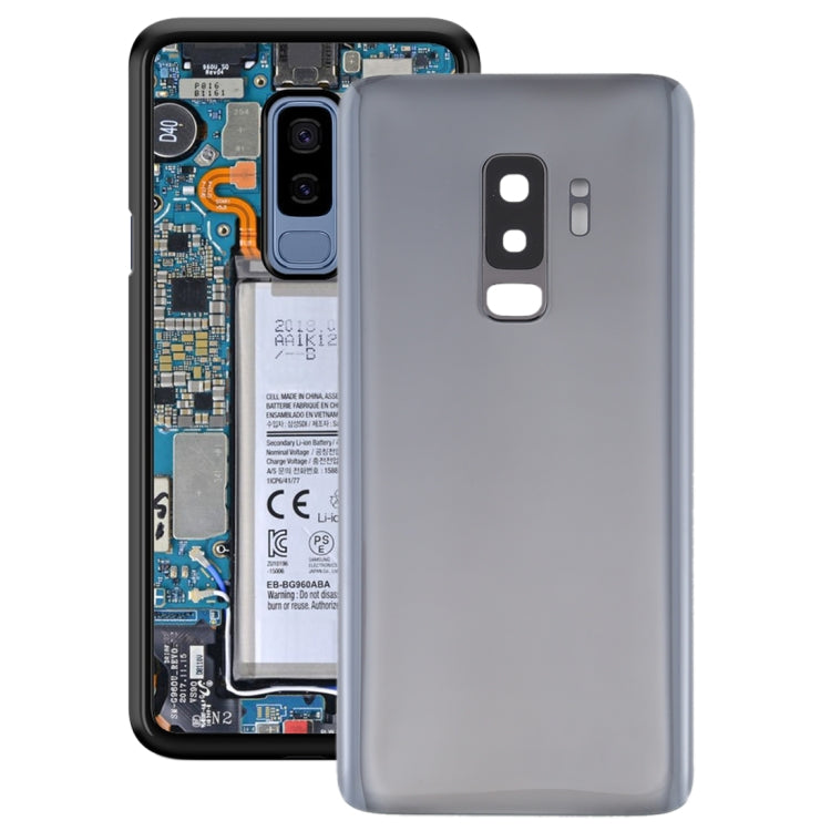 Pour Galaxy S9 + Cache arrière de la batterie avec objectif d'appareil photo