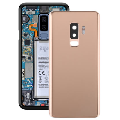 Pour Galaxy S9 + Cache arrière de la batterie avec objectif d'appareil photo