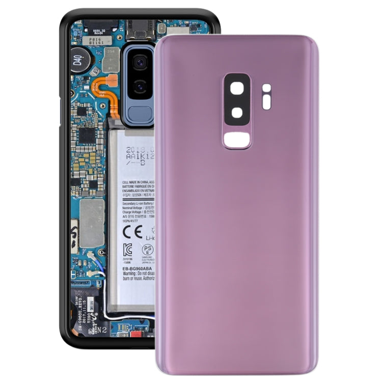 Pour Galaxy S9 + Cache arrière de la batterie avec objectif d'appareil photo
