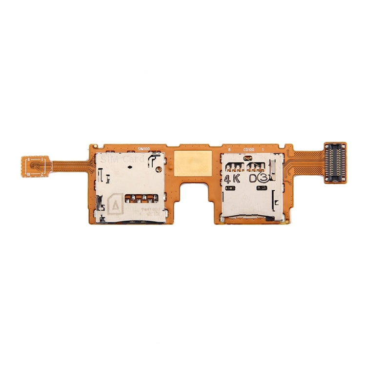 Câble flexible de Contact pour lecteur de carte SIM et SD, pour Galaxy Note Pro 12.2 LTE / P905