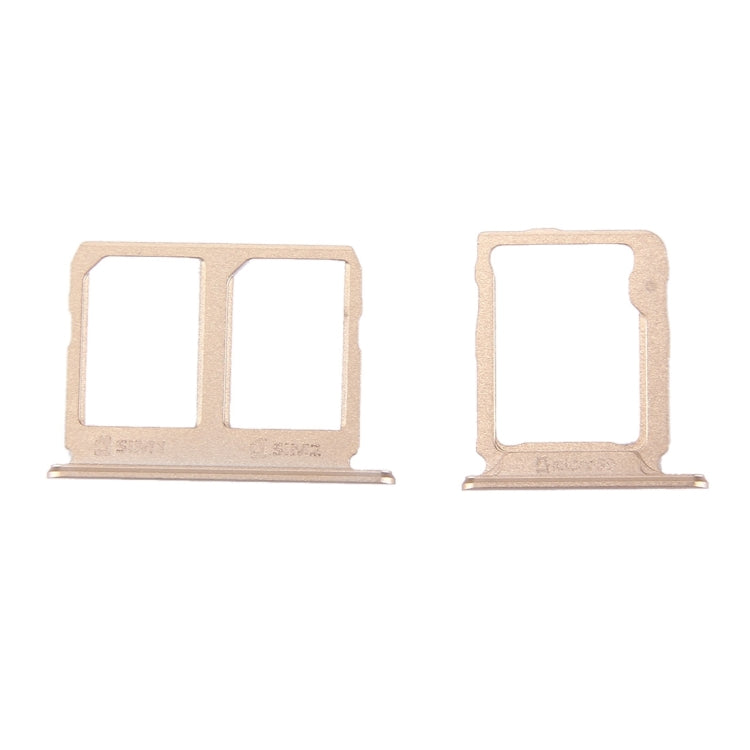 Pour Galaxy C9 Pro / C9000 Plateau de carte SIM + Plateau de carte Micro SD