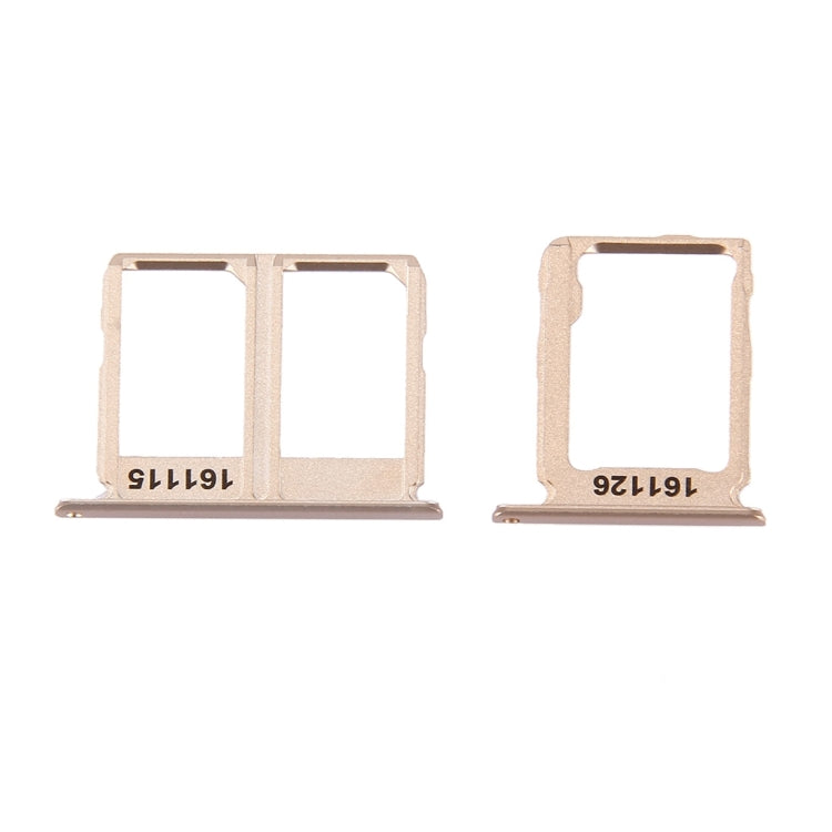 Pour Galaxy C9 Pro / C9000 Plateau de carte SIM + Plateau de carte Micro SD